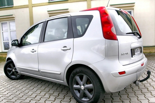 Nissan Note cena 12999 przebieg: 170000, rok produkcji 2008 z Kąty Wrocławskie małe 277